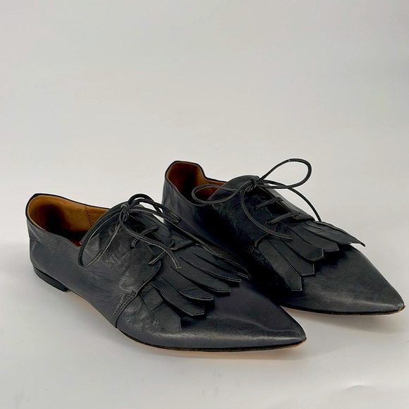 POMME D'OR Ingrid Slipper in Gray Leather Size 38 - Picture 4 of 13